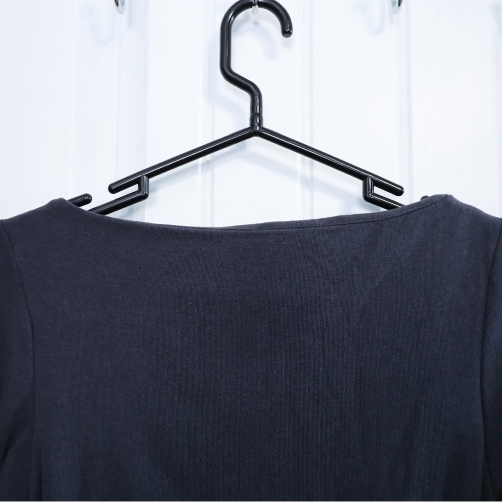 OGL Move Modern Side Ruched Boatneck Bra Top Grey Size Medium - Picture 8 of 10